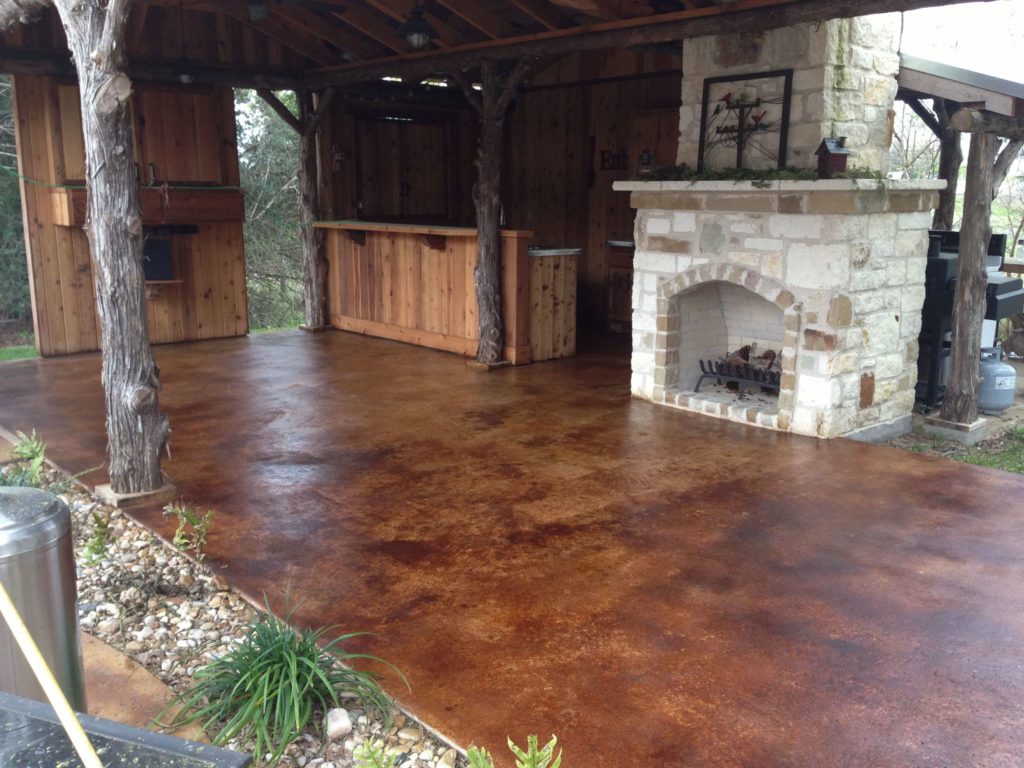 stained concrete