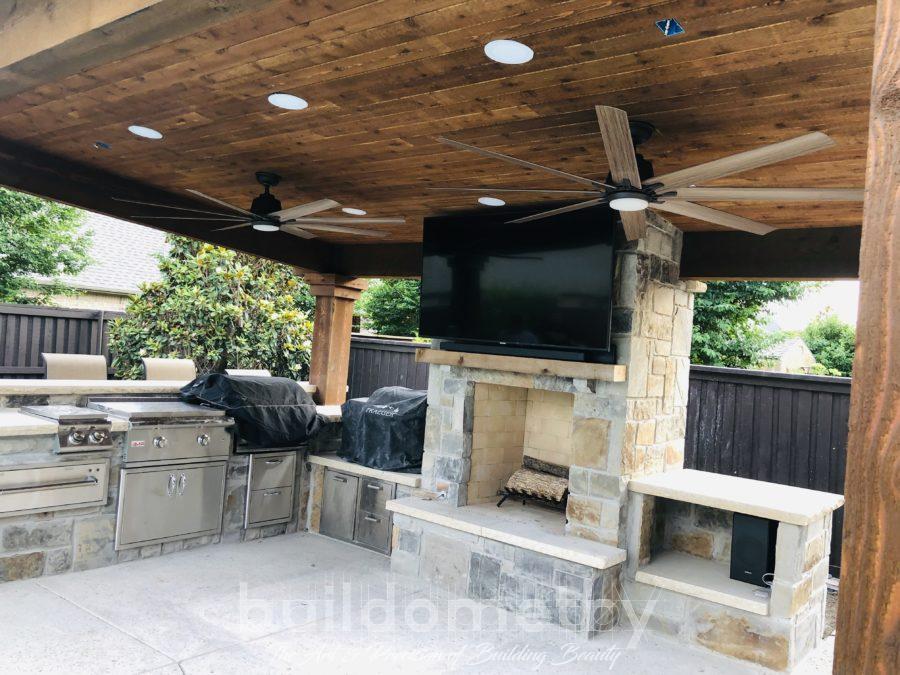 Full outdoor clearance kitchen