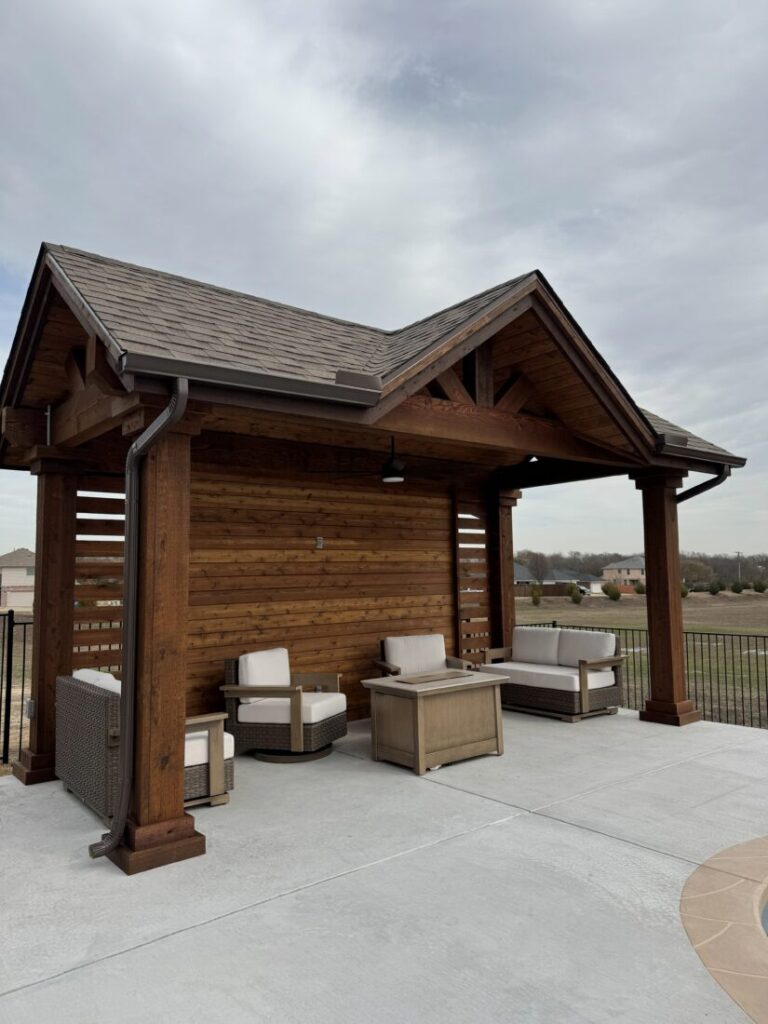 What Goes Into Building a Custom Freestanding Pavilion in Rockwall, Texas?