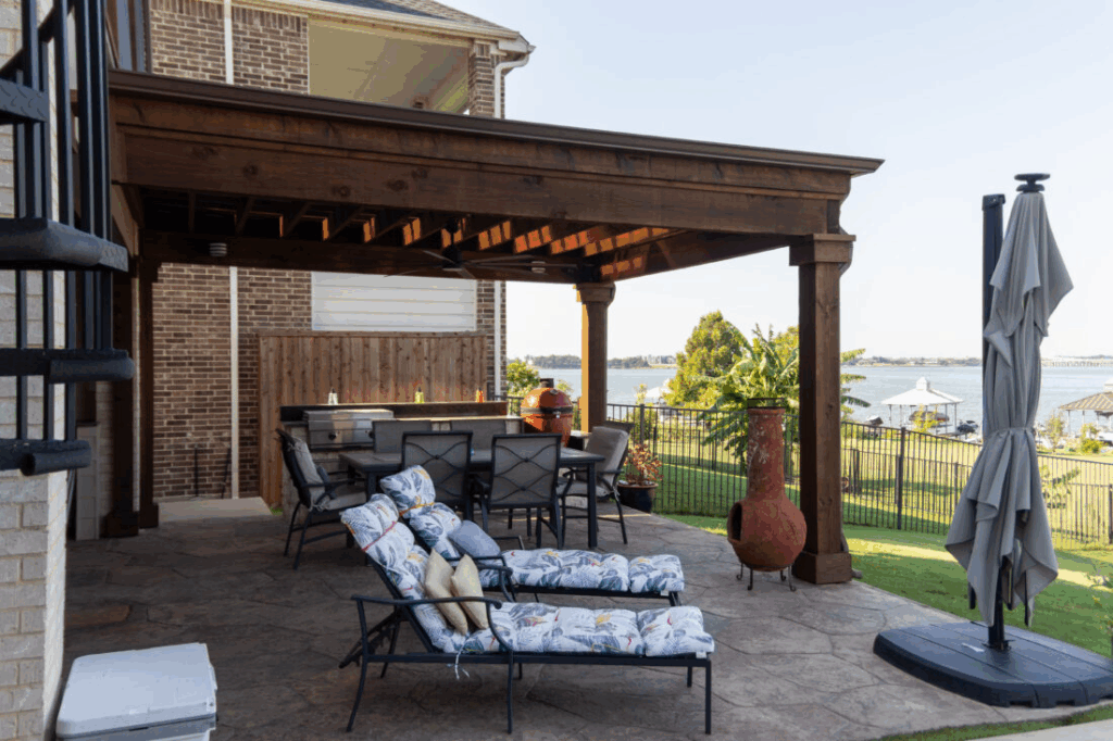 From Vision to Reality: A Complete Balcony and Pergola Transformation in Rowlett, TX