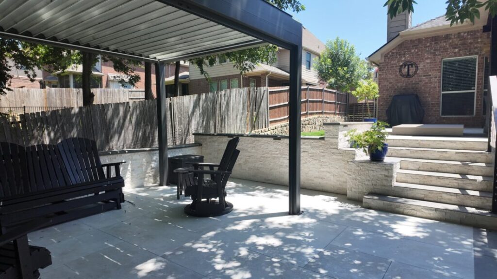 Can You Add a Custom Stone Retaining Wall to a Sloped Backyard?