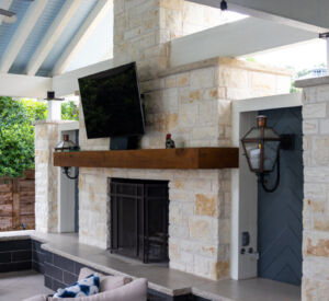 Dallas Outdoor Living pool, outdoor kitchen