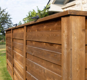 Dallas Outdoor living, wood fencing