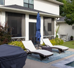 Dallas Outdoor Living pool, outdoor kitchen