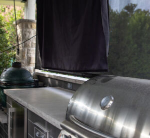Dallas Outdoor Living pool, outdoor kitchen