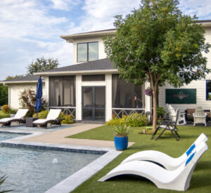 Dallas Outdoor Living pool, outdoor kitchen