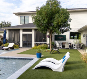 Dallas Outdoor Living pool, outdoor kitchen