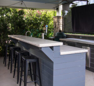 Dallas Outdoor Living pool, outdoor kitchen