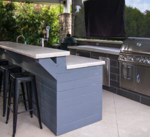 Dallas Outdoor Living pool, outdoor kitchen