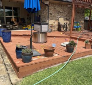 Before Dallas Outdoor Living