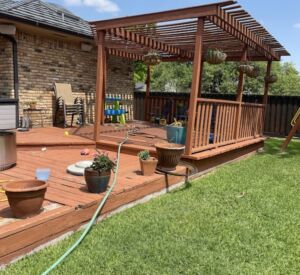 Before Dallas Outdoor Living