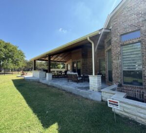 New Custom Concrete and Stone Work for Patios and Outdoor Living - Post Wrap by Buildometry