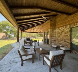 New Custom Patio Cover installed by the experts at Buildometry