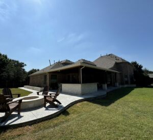 New Custom Patio Cover installed by the experts at Buildometry