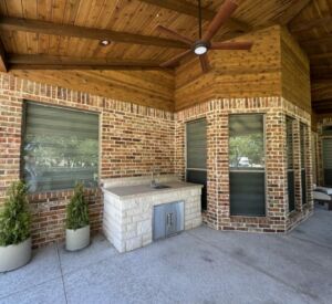 Custom Outdoor Kitchens and Bars by Buildometry in North Texas