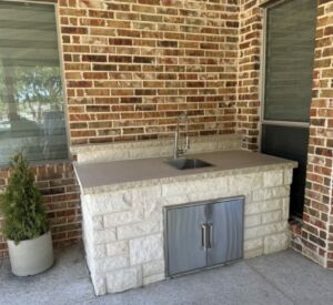 Custom Outdoor Kitchens and Bars by Buildometry in North Texas