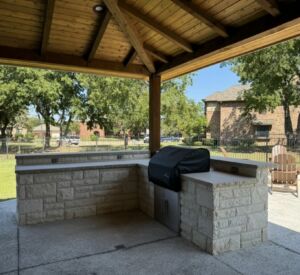Custom Outdoor Kitchens and Bars by Buildometry in North Texas