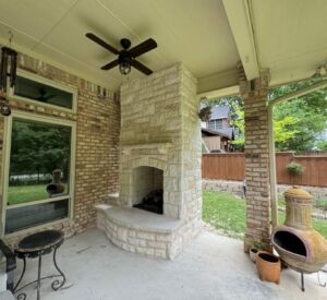 custom fire places & fire pits by Buildometry