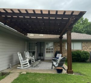 Custom Pergolas in North Texas