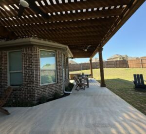 Custom Pergolas in North Texas