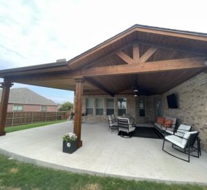 Custom patio covers North Texas