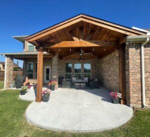 Custom patio covers North Texas