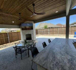 custom fire places & fire pits by Buildometry