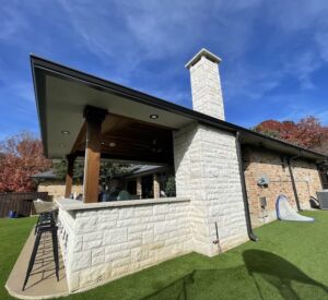 custom fire places & fire pits by Buildometry