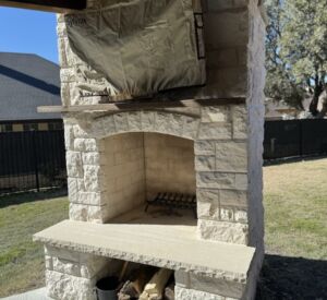 custom fire places & fire pits by Buildometry