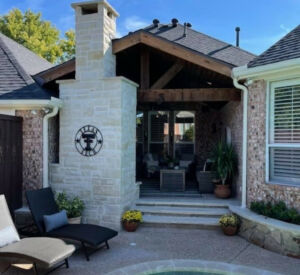 custom fire places & fire pits by Buildometry