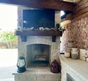custom fire places & fire pits by Buildometry