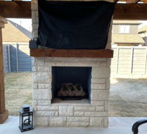 custom fire places & fire pits by Buildometry