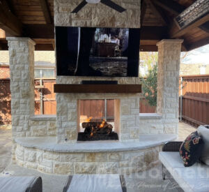 custom fire places & fire pits by Buildometry