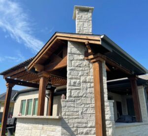 custom fire places & fire pits by Buildometry