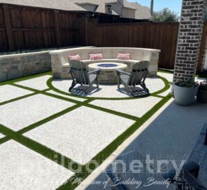 custom fire places & fire pits by Buildometry