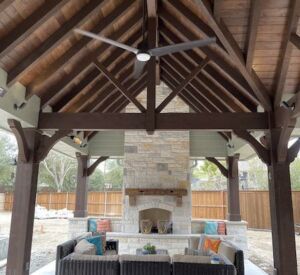 custom fire places & fire pits by Buildometry