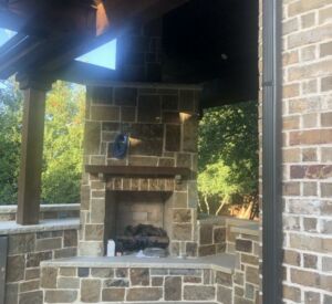 custom fire places & fire pits by Buildometry
