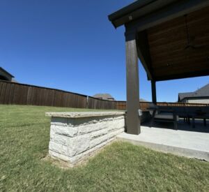 New Post Wrap and Benches installed by Buildometry