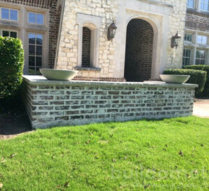 Custom Post Wrap and Benches by Buildometry - North Texas Builder
