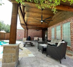 Custom Post Wrap by Buildometry - North Texas Builder