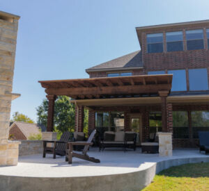 Custom Post Wrap by Buildometry - North Texas Builder