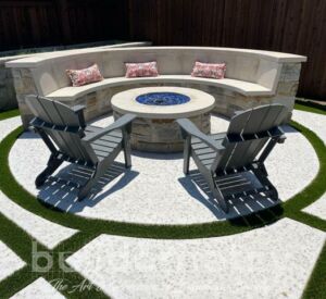 Custom Bench by Buildometry - North Texas Builder