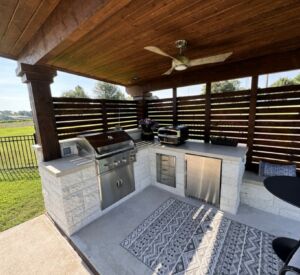 Custom Outdoor Kitchen by Buildometry