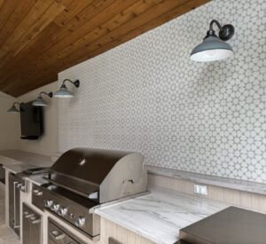 Outdoor kitchen project by luxury custom builders in North Texas - Buildometry