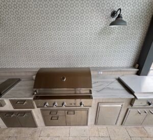 Outdoor kitchen project by luxury custom builders in North Texas - Buildometry