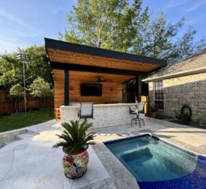 New Custom Pavilion Built and Installed by Buildometry in Rockwall, TX