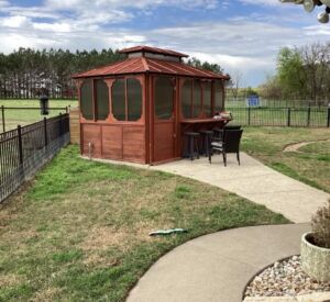 BEFORE Luxury Outdoor Living Custom Built by Buildometry in North Texas