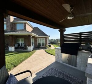 Luxury Outdoor Living Custom Built by Buildometry in North Texas