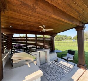 Luxury Outdoor Living Custom Built by Buildometry in North Texas