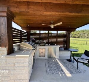 Luxury Outdoor Living Custom Built by Buildometry in North Texas